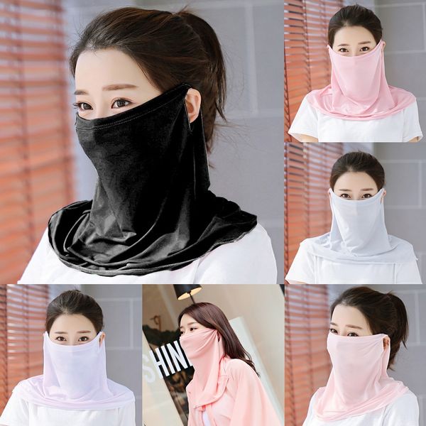 

vd6x4 fashion bandana scarf scarf printed face mask outdoor breathing headwear sports tube digital for workout yoga running hiking, Black