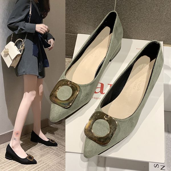 

2020 sandalias femeninas high heels autumn flock pointed sandals high heels female summer shoes female sandals mujer, Black