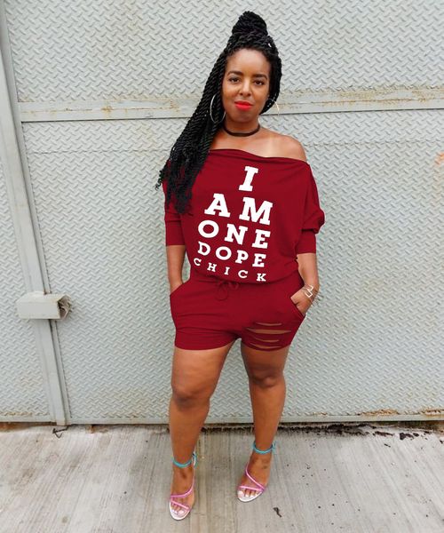 

Women Letters Printed Jumpsuits Summer Sexy Holes Rompers Sleeveless One Piece Suits Lady Club Party Clothing