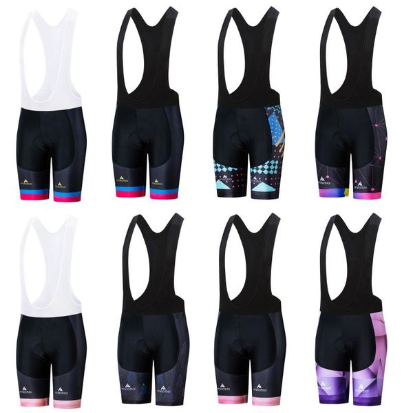 

miloto 2020 women coolmax 5d padded cycling bib shorts shockproof bicycle road bike strap shorts ropa ciclismo