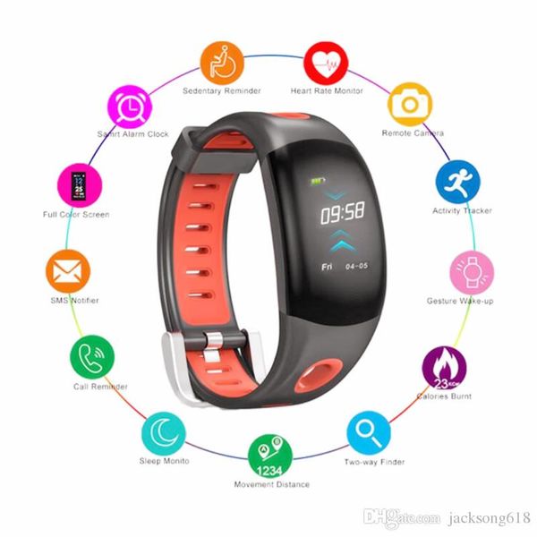 

dm11 3d dynamic ui smart band ips color screen bluetooth wristband ip68 waterproof bracelet heart rate fitness tracker 1pcs/lot