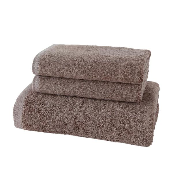 

3pcs gift multi use home reusable durable portable soft lightweight bathroom supplies practical cotton quick dry absorbent set towel