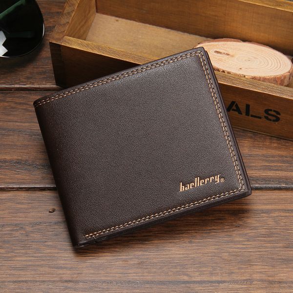 

business men wallets leather small male credit clutch card holder wallet for men purse coin cartera hombre w086, Red;black