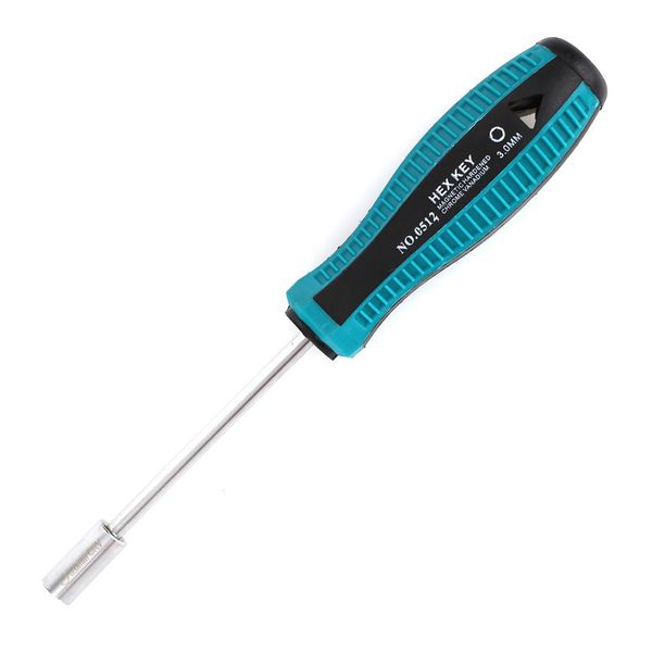 

chrome vanadium steel hrc59-61 screwdriver electrician hand operated tools practical portable durable socket nut spinner