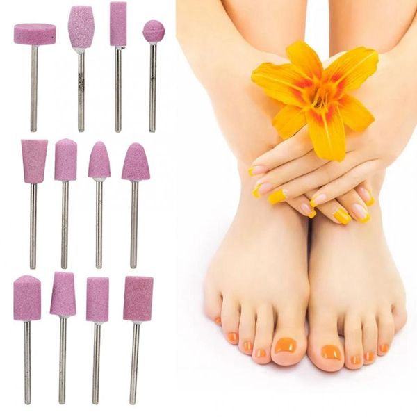 

12pcs professional nail drill bits set manicure pedicure nail polishing accessories