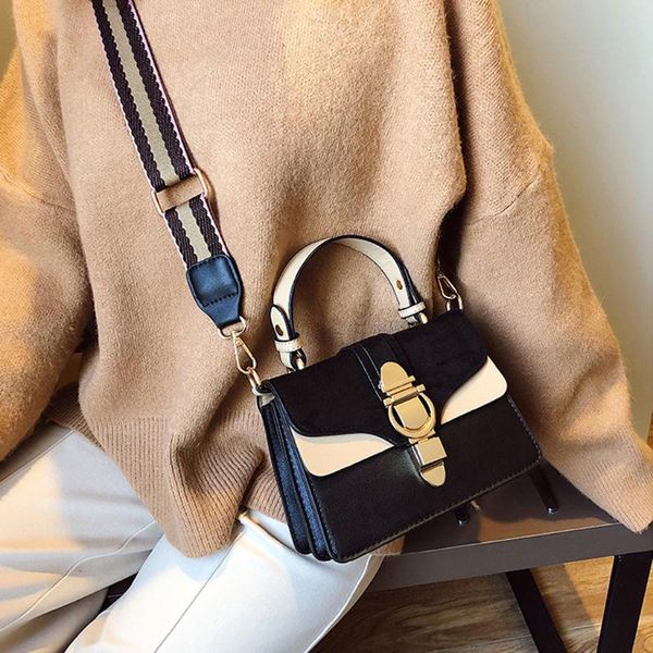 

38# bags for women handbags bucket bag messenger retro shoulder multicolor crossbody bag crossbody beach bags bolso