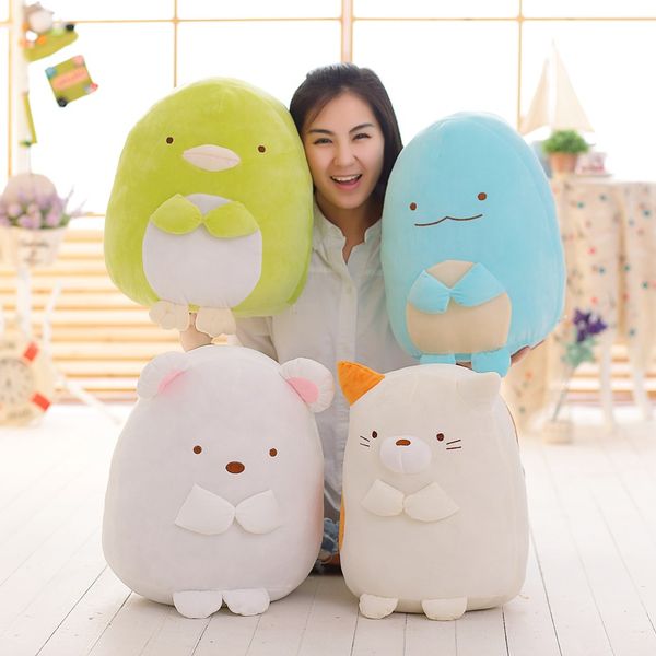 

20/30 / 40см мягкая игрушка sumikko gurashi san-x угловая био подушка японская анимация плюшевые игрушки мягкие хлопковые заполненные игрушк