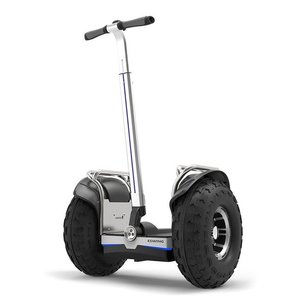 

eswing es6 + city electric двухколесный самокат самобалансировани off road тип 19 дюймов шины buit в gps с bluetooth управления app - черный