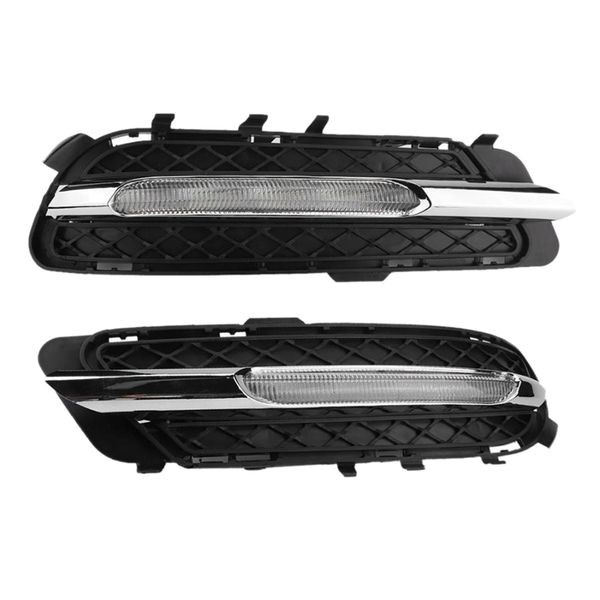 

car led daytime running lights drl fog lights for mercedes-benz w212 e250 e300 e350 2009-2013 2128851574 2128851674