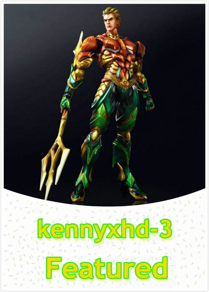 

play arts pa kai dc comics series aqua prince aquaman moveable boxed