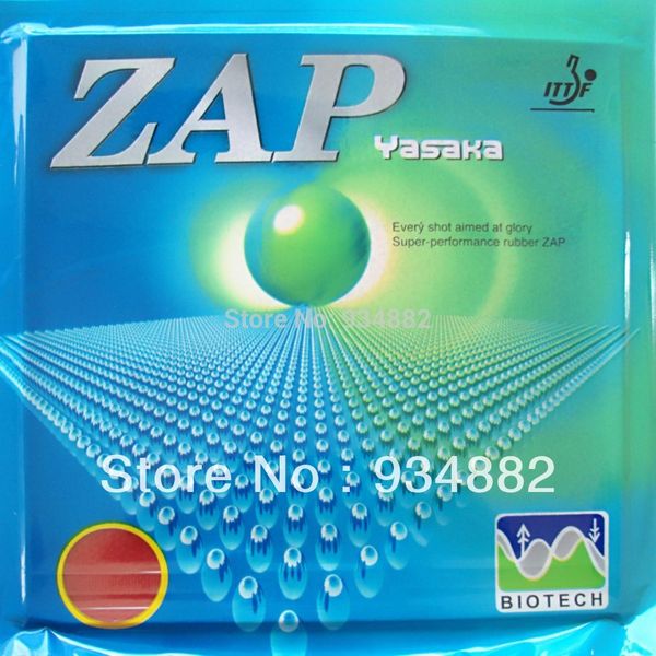 

yasaka zap-40mm zap 40mm biotech pips-in no ittf table tennis pingpong rubber with sponge hardness 40-44