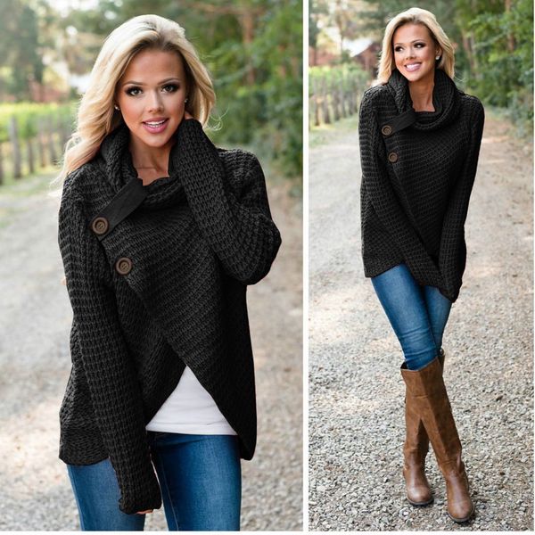 

autumn winter warm sweater long-sleeve elastic sweater female pullover turtleneck knitted sweaters, White;black