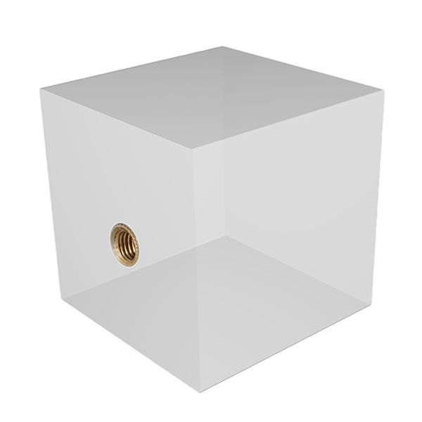 

crystal prisms dice refractor crystal cube rainbow maker for pgraphy and teaching in physics light spectrum, 50x50x50mm