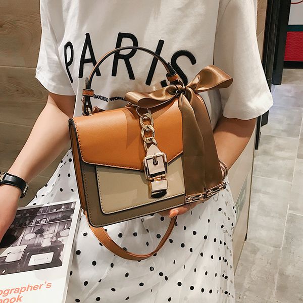 

bag women's 2020 new style women's bag cool square fashion shoulder messenger