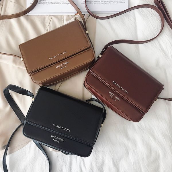 

fashion retro wild slant bag crossbody bags for women solid color single shoulder bag purse messenger taschen women#35