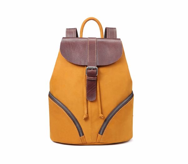 

winsun woman backpack school bags for girls genuine leather bag female back pack for school fashion solid bolsa feminina mochila