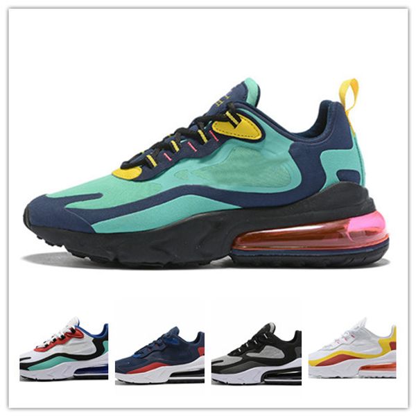 

with a box 27react electro green bauhaus hyper pink bright violet armors black men women casual shoes athletic sneakers trainers