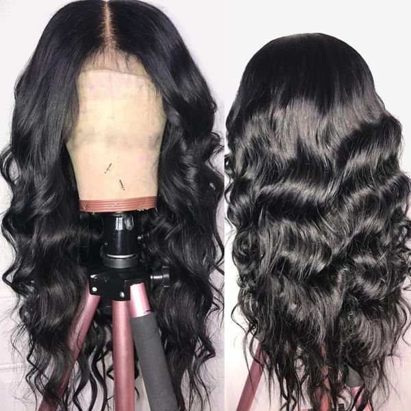 

13*4 lace front human hair wigs pre plucked hairline brazilian body wave lace front wig with baby hair for black women remy