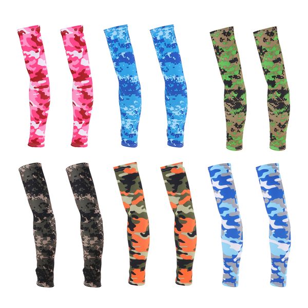 

l47cm outdoor bicycle ice sleeve sun uv protection cooling arm sleeves for riding driving fishing arm cuff cover warmers, Black