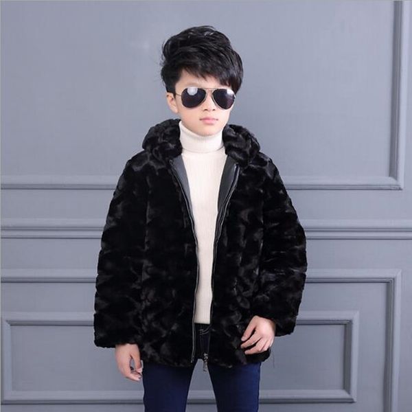 

dropshipping 2019 autumn winter new children's clothing korean hooded zipper boy jacket baby clothing thickening overcoat, Blue;gray