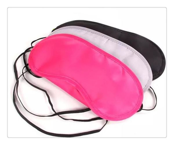 Soft Eye Sleep Mask Blindfold Sleeping Travel Rest Sleeping Cover Eye Shade Cover Blinder Eyes Patch Protezione per gli occhi Regalo di Natale