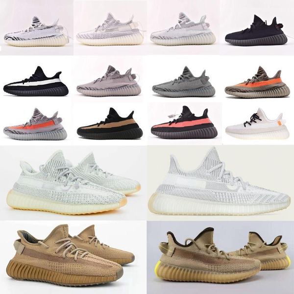

adidas yeezys 350 boost v2 2020 kanye с коробкой западом v2 sply zyon белье шлаковой пустыней шалфей земля yecheil кеды лен глина 3m yezzy y, Black