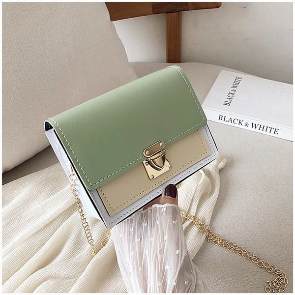 

contrast color women bag shoulder small flap crossbody bags messenger bag for girl handbag summer ladies phone purse bolso mujer