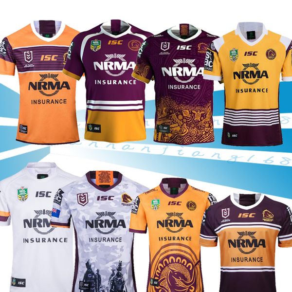 

brisbane broncos anzac round rugby jersey 2019 2020 national league rugby shirt jersey brisbane broncos rugby jerseys s-3xl, Black;gray