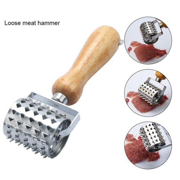 

meat tenderizer steak pork chop fast loose needle steak pork chop tender meat hammer kitchen helper tools