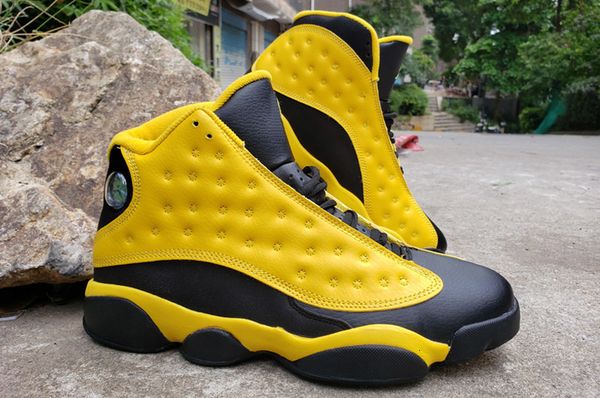 

прибытие jumpman 13 рэй аллен pe селтикс 2020 лейкерс гиги 13s желтый лучший qaulitys обувь оптом мужчины дети баскетбол, Black