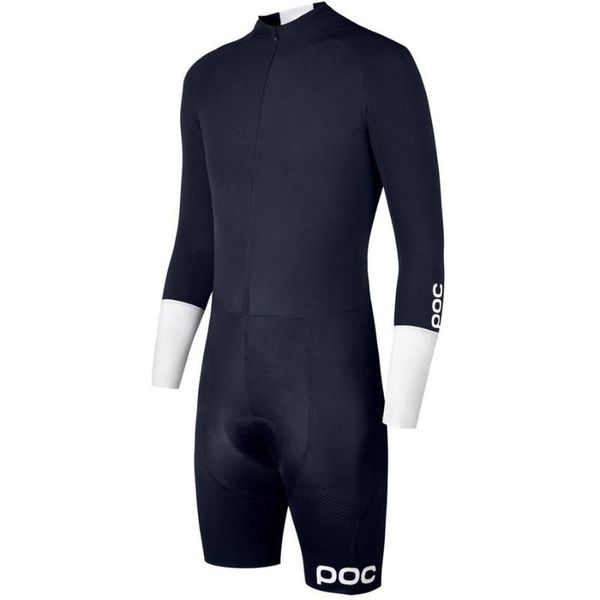 

2020 triathlon cycling skin long sleeve suit pro men's cycling skinsuit bicycle gear clothing tight sets, Black;blue