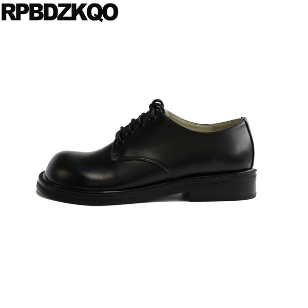 

genuine leather lace up chinese black flats round toe rubber sole ladies oxfords shoes women 2019