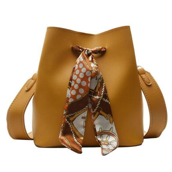 

женский шарф ведро сумка искусственная кожа курьерская сумка дамы одно плечо мать дорожная сумка