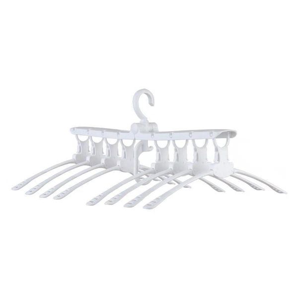 

creative folding hanger magic reinforced storage and finishing drying rack hangers for clothes