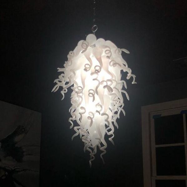 Lampadari di arte moderna Lampade Penant Light Soggiorno Sala da pranzo Luci Lampadario di cristallo in vetro soffiato a mano per la decorazione della casa