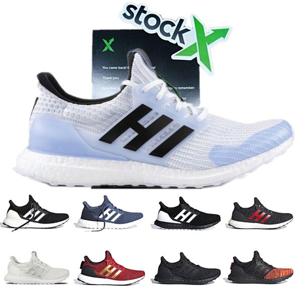 

stock x 2019 ultra b00st 4.0 game of thrones x house lannister white walkers running shoes ultrab00st mens womens trainers designer sneakers