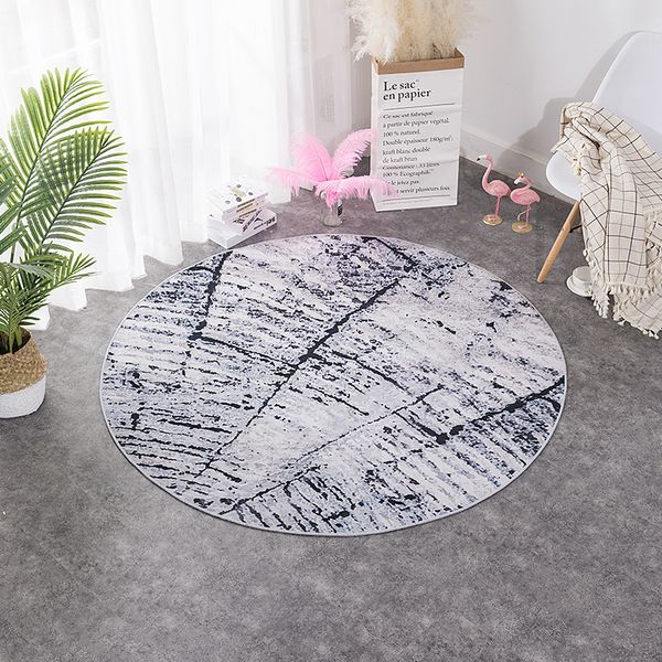 

circular carpet bedroom nordic ins wind computer swivel chair study cloakroom mat bedside carpet living room