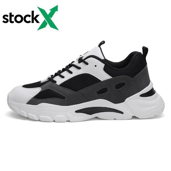 

2020 новые кроссовки для мужчин черных белых серые женщин причинных спортивного тренер спортивных кроссовки размер 36-45