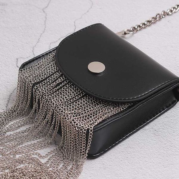 

2020 mini flap сумки на пояс с широкими fringe кисточкой металлические цепи сумка для монет кошелек деньги женщины моды puwaist ремни новые