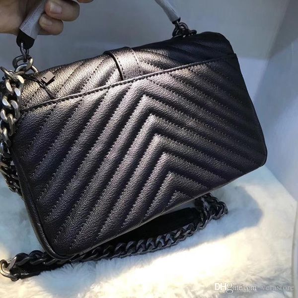 

verastore 24cm real leather luxury handbags women's bags designer shoulder bag of women famous brands female