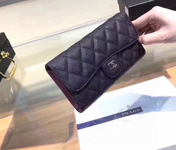 

дизайнерский кошелек женский кошелек дизайнерские клатчи брендовые кошельки высокого качества классический кошелек из натуральной кожи с кор, Black