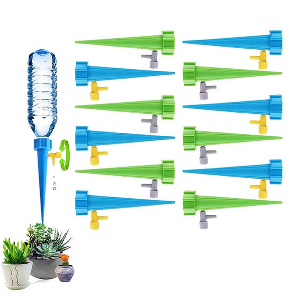 

garden plant drip irrigation water dispenser plants automatic watering adjustable water flow plant drip irrigation watering equipment kit