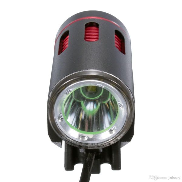 

bikight 650lm l2 led велосипеды свет 6 режимов водонепроницаемой противоударный для электрического скутера - красный
