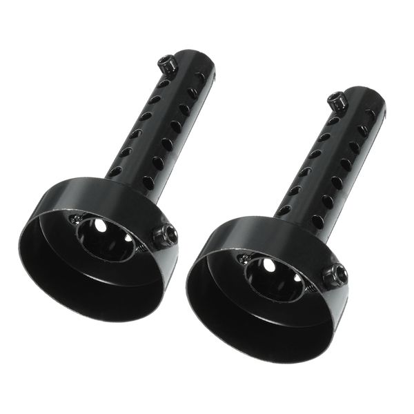 

2 pieces exhaust pipe rear muffler removable muffler for motorcycles