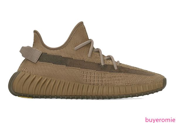 

designer sneakers earth tail light desert sage cloud white citrin black non reflective kanye west men womens running shoes size 36-48