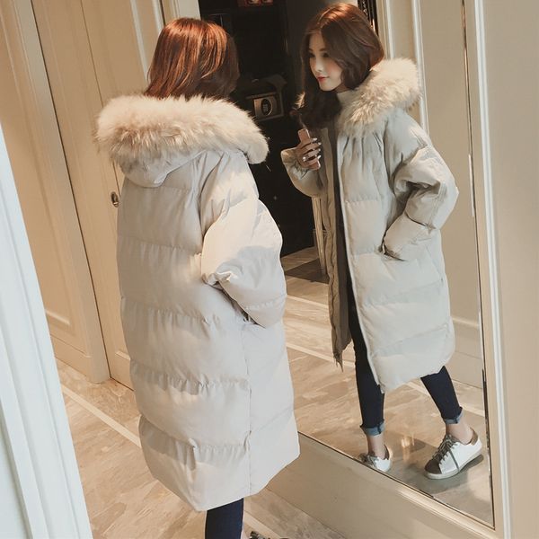

fashion- jacket new 2019 winter jacket women thick snow wear winter coat lady clothing female jackets, Black