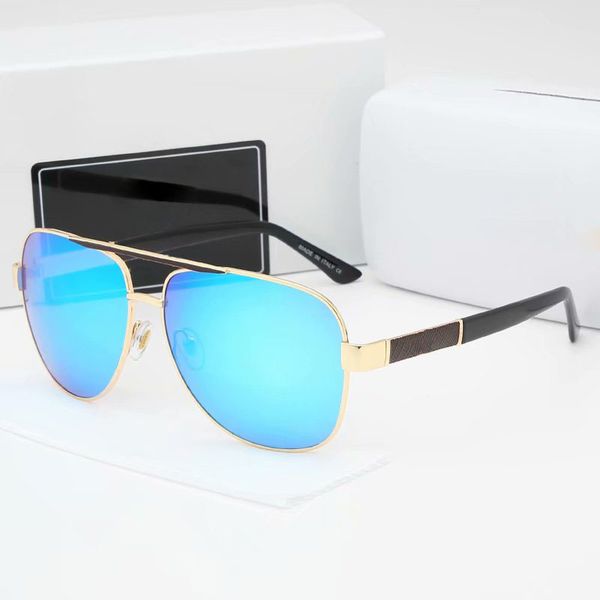 

2019 brand designer sunglasses women and man sunglasses nice face glasses goggles metal classic designer eyeglasses sun glasses 7 colors, White;black