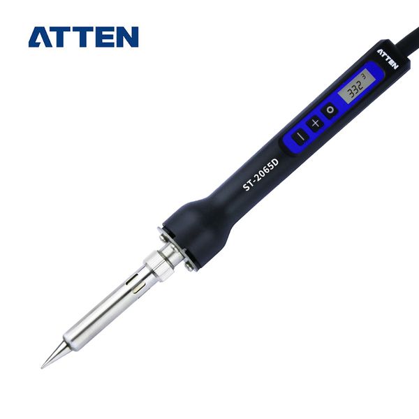 

atten eu plug electric soldering iron 220v with digital liquid crystal display temperature adjustable soldering iron