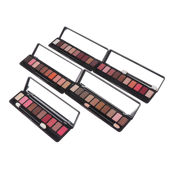 

10colors brand long lasting waterproof pigments glitter eyeshadow kits shimmer matte eye shadow palette makeup