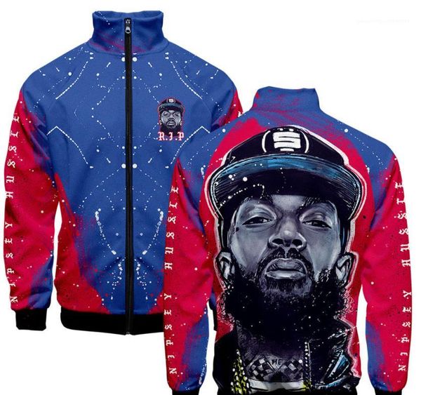 

printed nipsey hussle xxxtentacion with 3d digital print figure cardigan sweater loose hoodie size xxs-4xl fashion hoodie new, Black